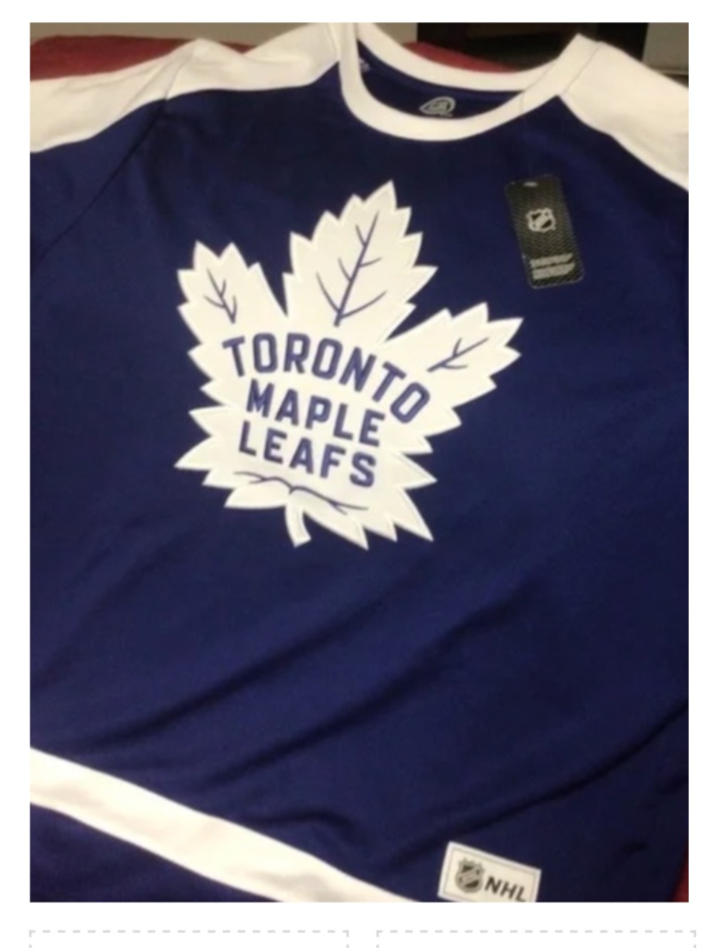 NHL Toronto Maple Leafs jersey NWT